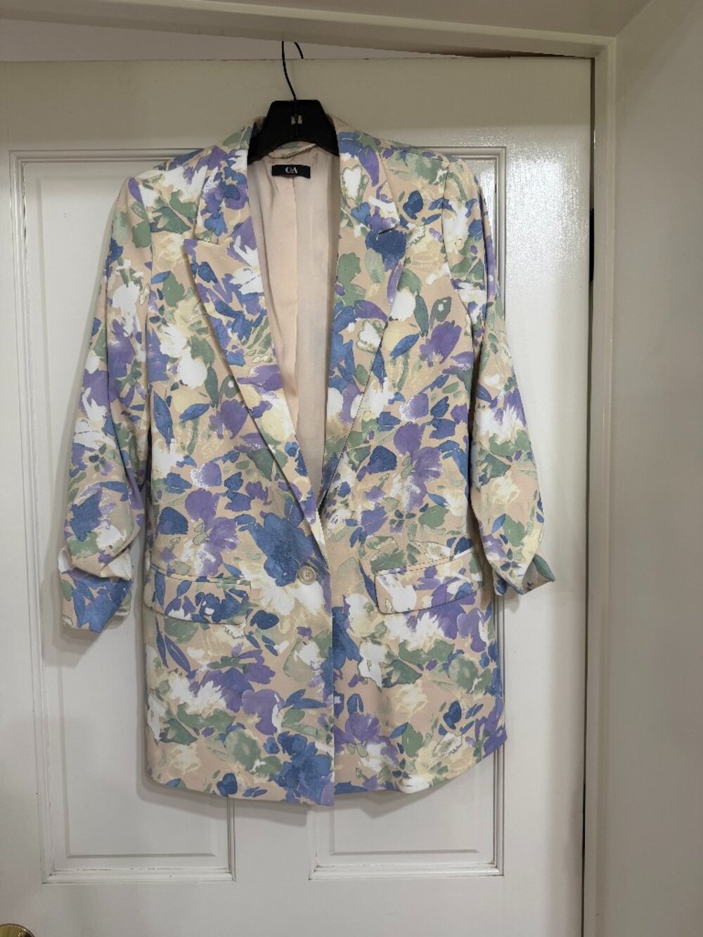 NEW C & A Beautiful Floral Jacket sz M
